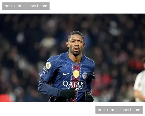 巴黎圣日耳曼4-0大胜克莱蒙，登贝莱梅开二度